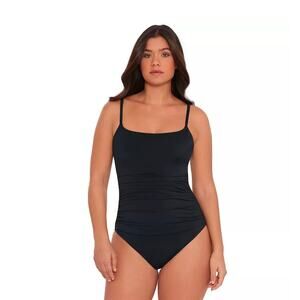 S3 Black One Piece Smoothing Classic Swimsuit